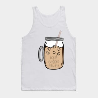 Iced coffee Tank Top